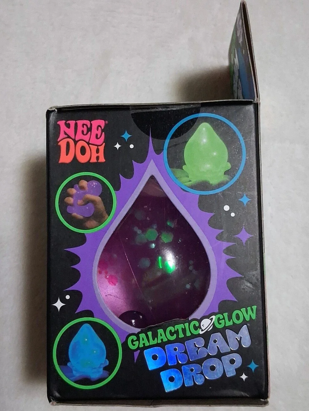 NEE DOH Purple Galactic Glow Dream Drop